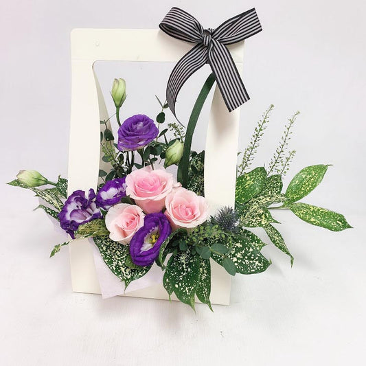 Floral Tote - Rose