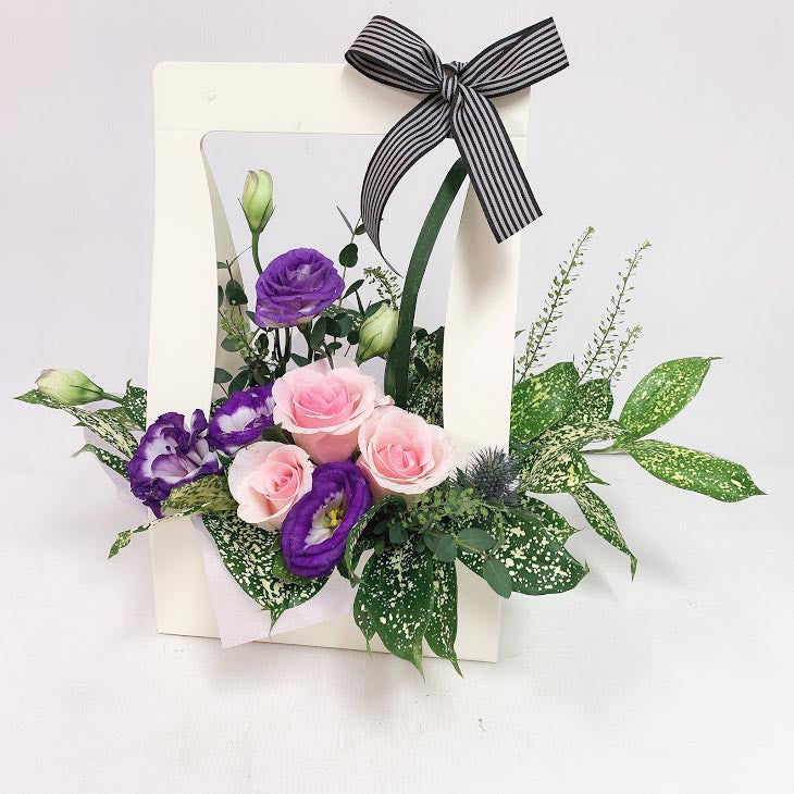 Floral Tote - Rose