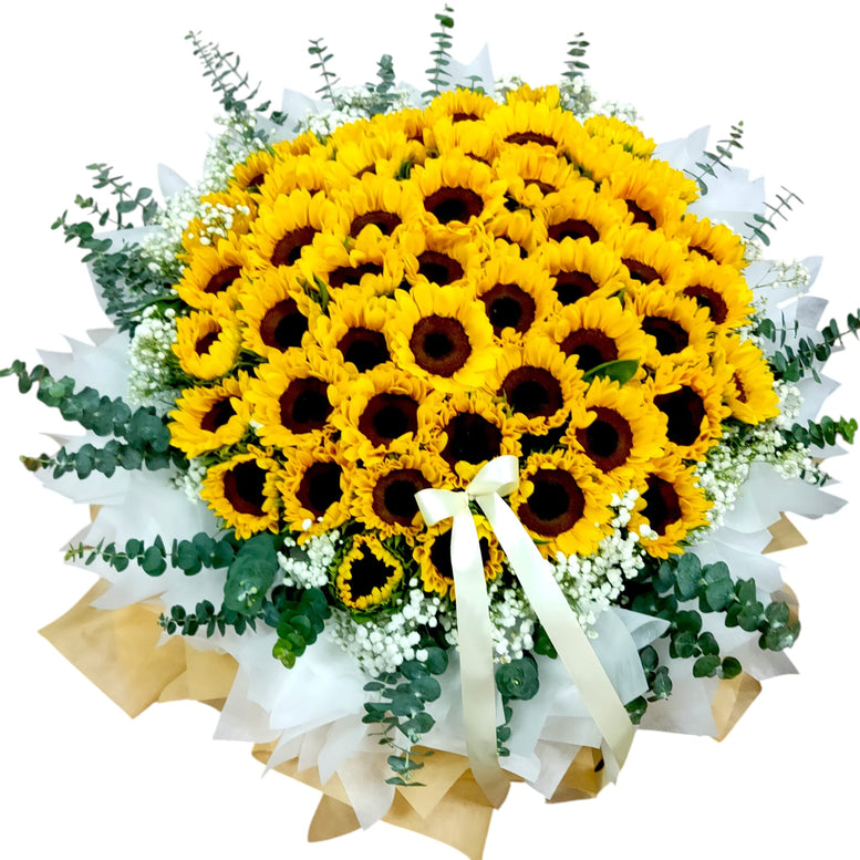 Sunshine 50 Standing Bouquet