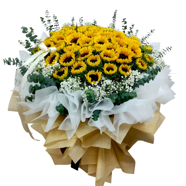 Sunshine 50 Standing Bouquet