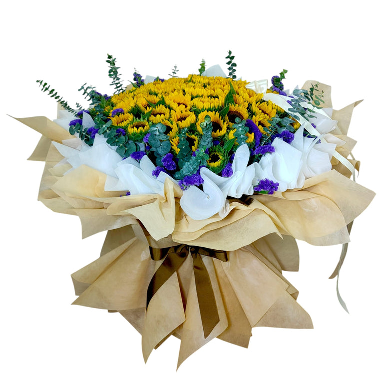 Sunshine 50 Standing Bouquet
