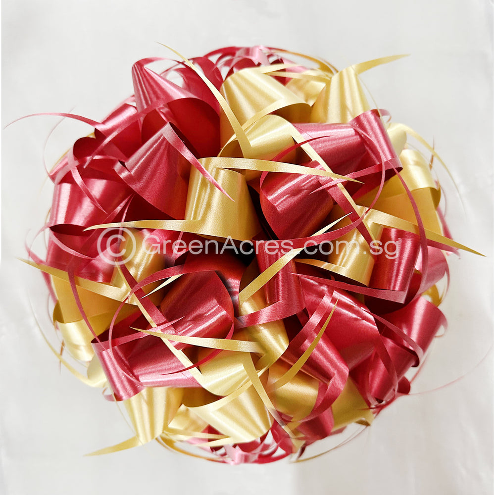 PP Ribbon ball for Opening Ceremony (Bi-color) – GreenAcres E & C Pte Ltd