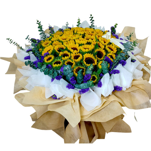Sunshine 50 Standing Bouquet