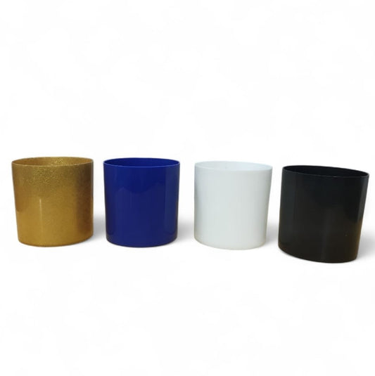 Plastic decorative pot